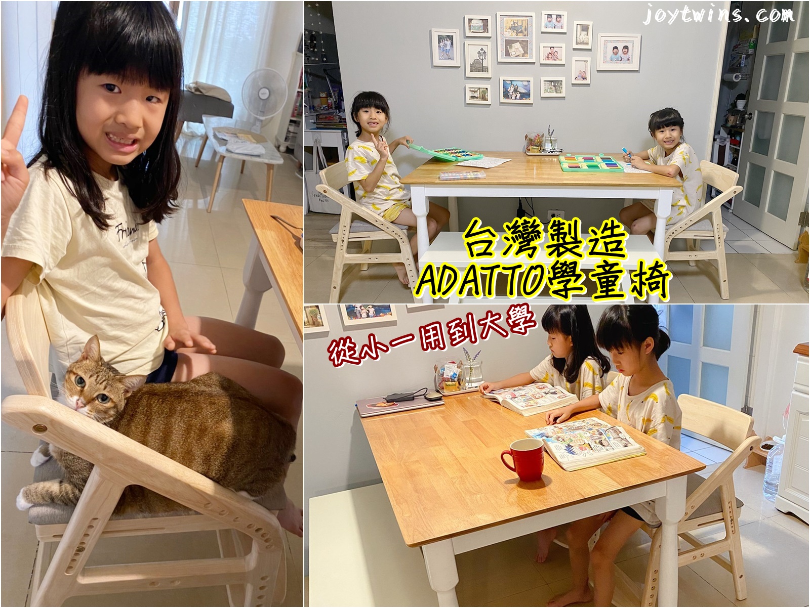 【台灣 ilovekids】ADATTO學童椅 從小學一年級坐到大學生! 成長必備! 無毒貓抓皮 成長椅中的精品