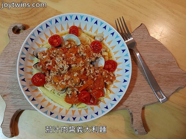 [家常食譜]健康美味的番茄肉醬(茄汁/紅醬)＋義大利麵，孩子愛吃，健康天然無負擔